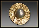 Mabe Pearl brooch photo button