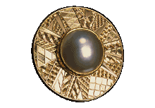 Mabe Pearl Brooch photo